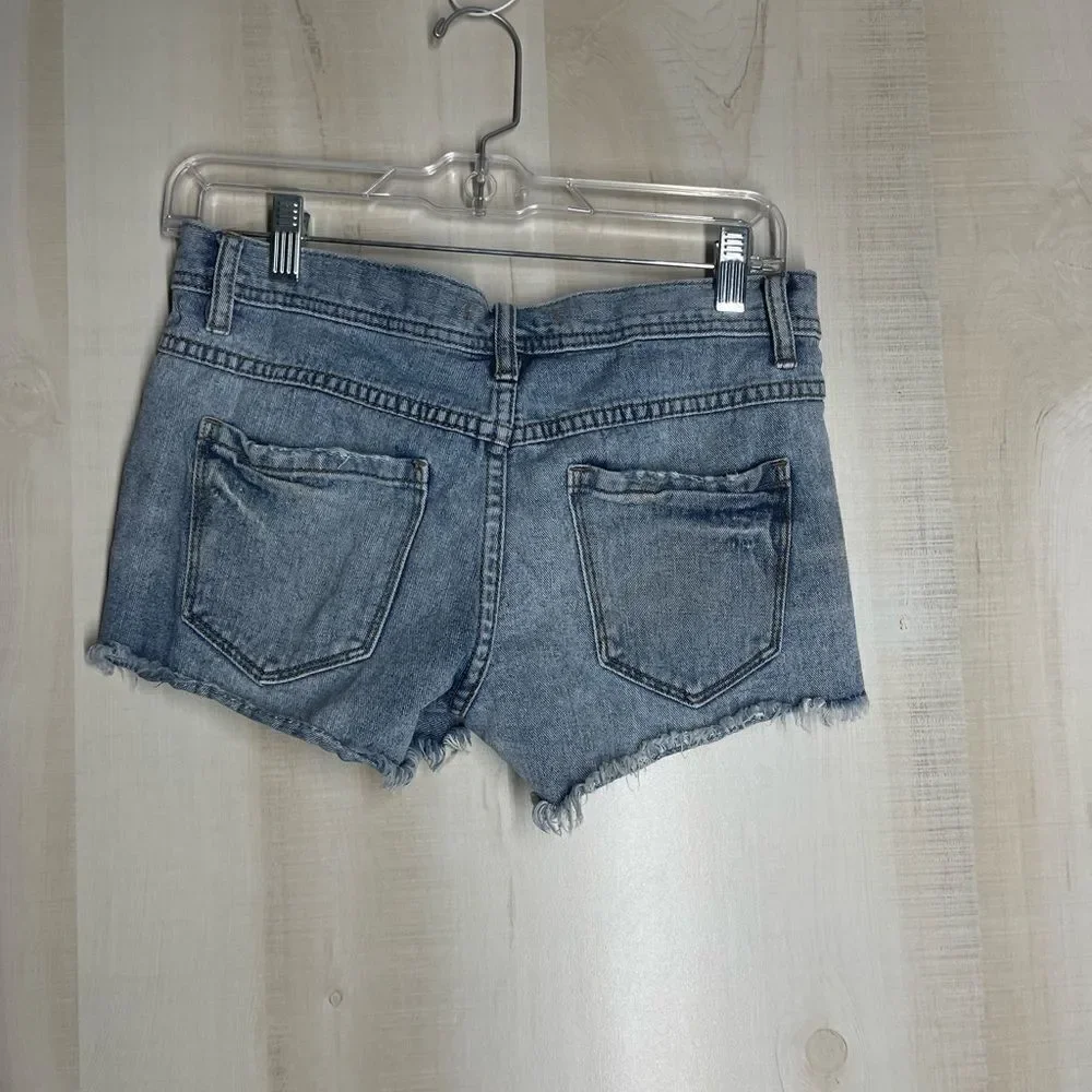 Free People denim jean cut‎ off shorts, size 24